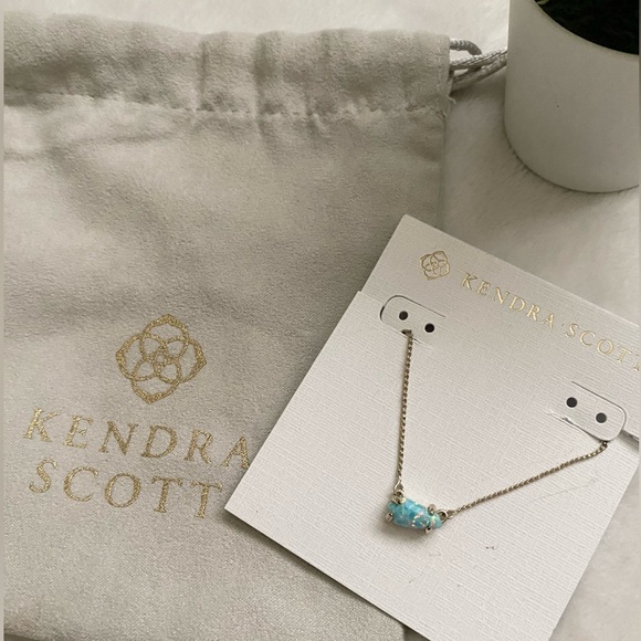 Kendra Scott ‘Jayde’ Necklace w/Kyocera Opal Pendant - Picture 6 of 14